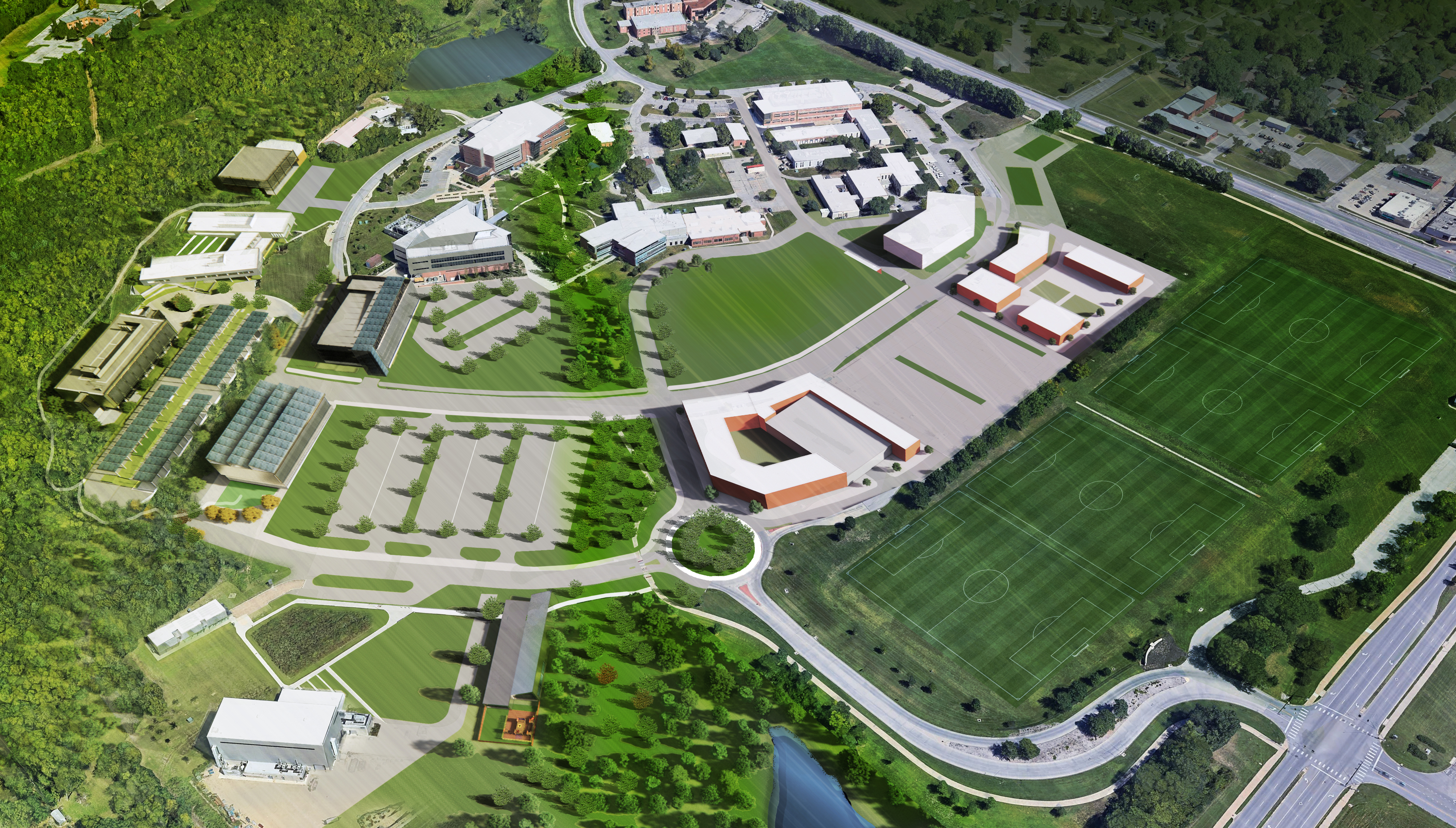 Map of KU Innovation Park in 6 Years